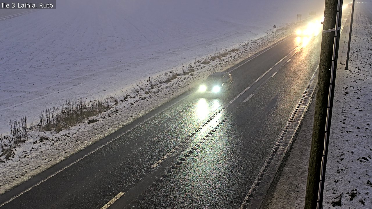 Weather Camera Image Road 3 Laihia, Ruto, Laihia, Pohjanmaa