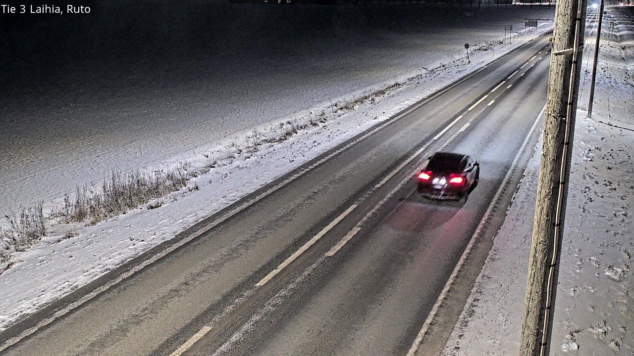 Weather Camera Image Road 3 Laihia, Ruto, Laihia, Pohjanmaa