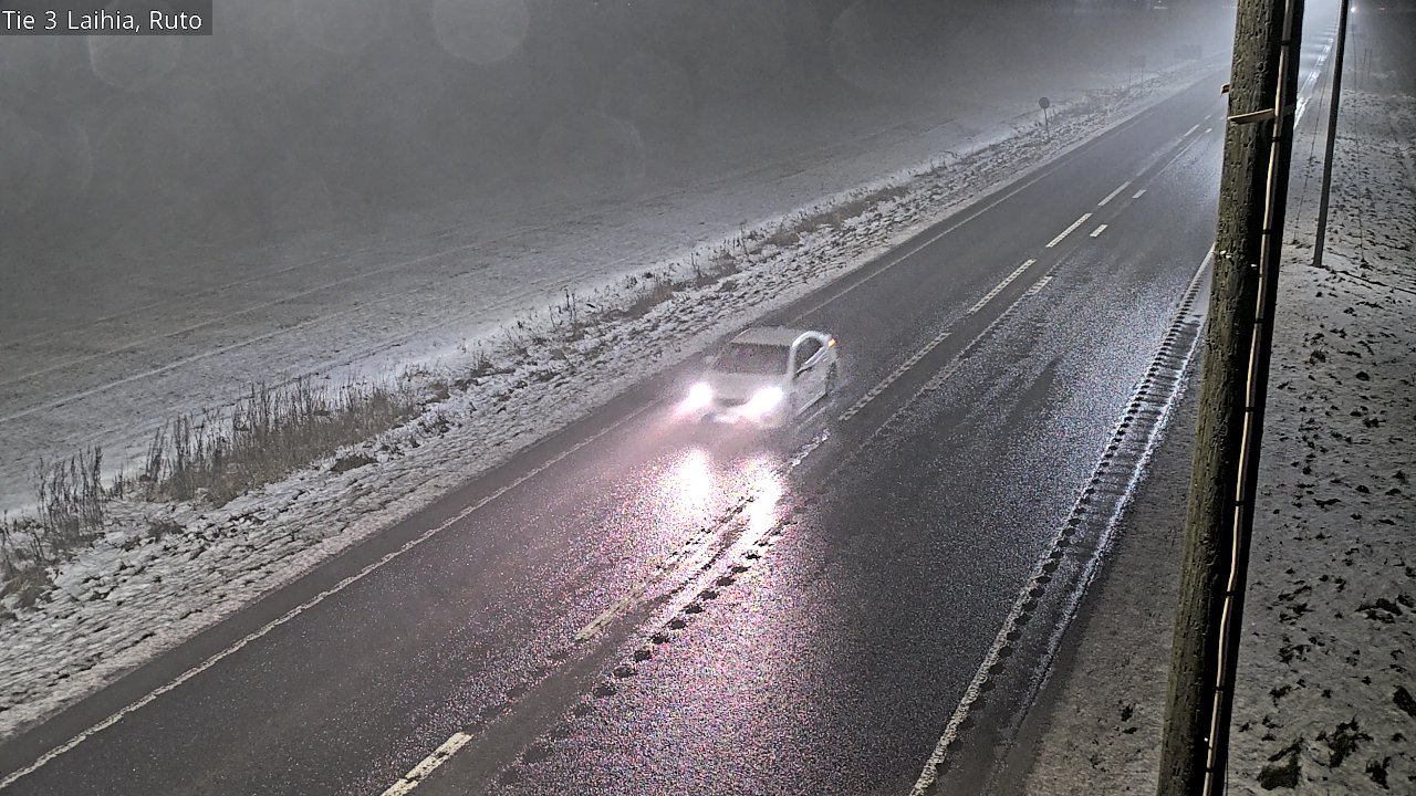 Weather Camera Image Road 3 Laihia, Ruto, Laihia, Pohjanmaa