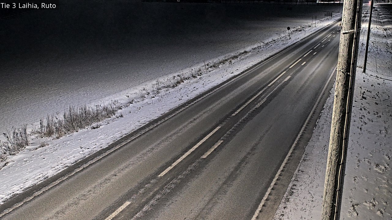 Weather Camera Image Väg 3 Laihela, Ruto, Laihia, Pohjanmaa