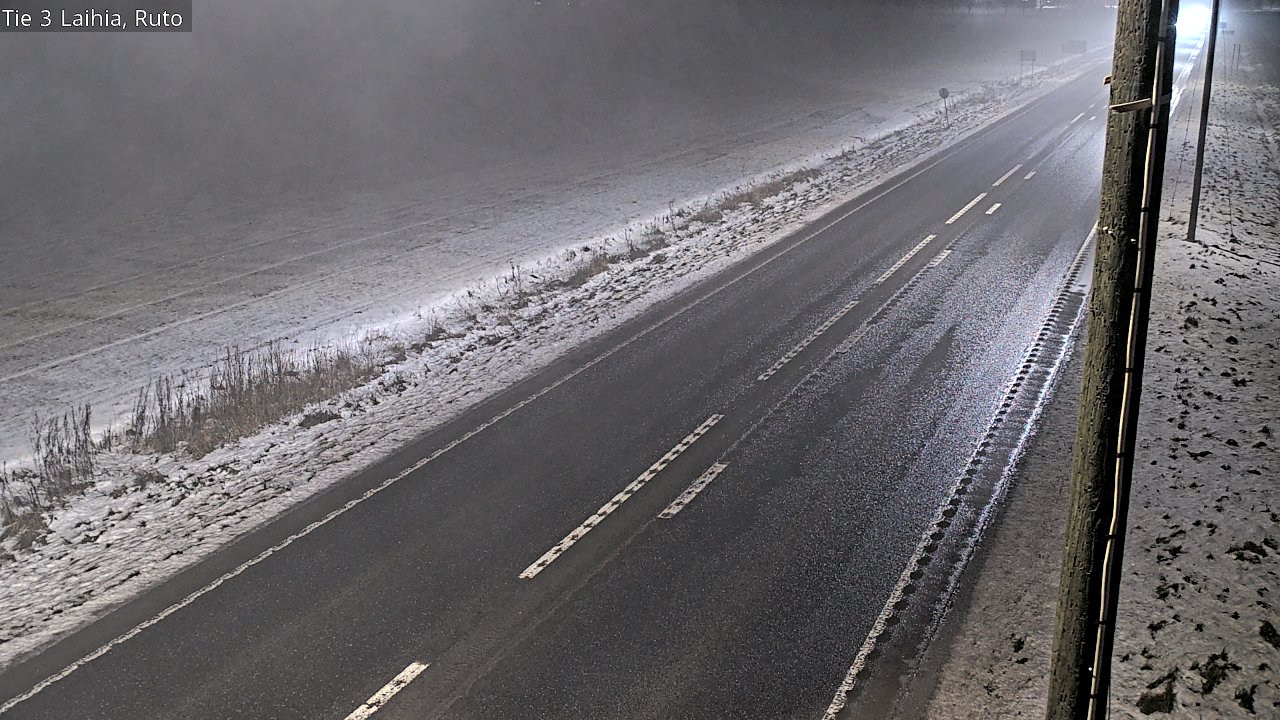 Weather Camera Image Road 3 Laihia, Ruto, Laihia, Pohjanmaa