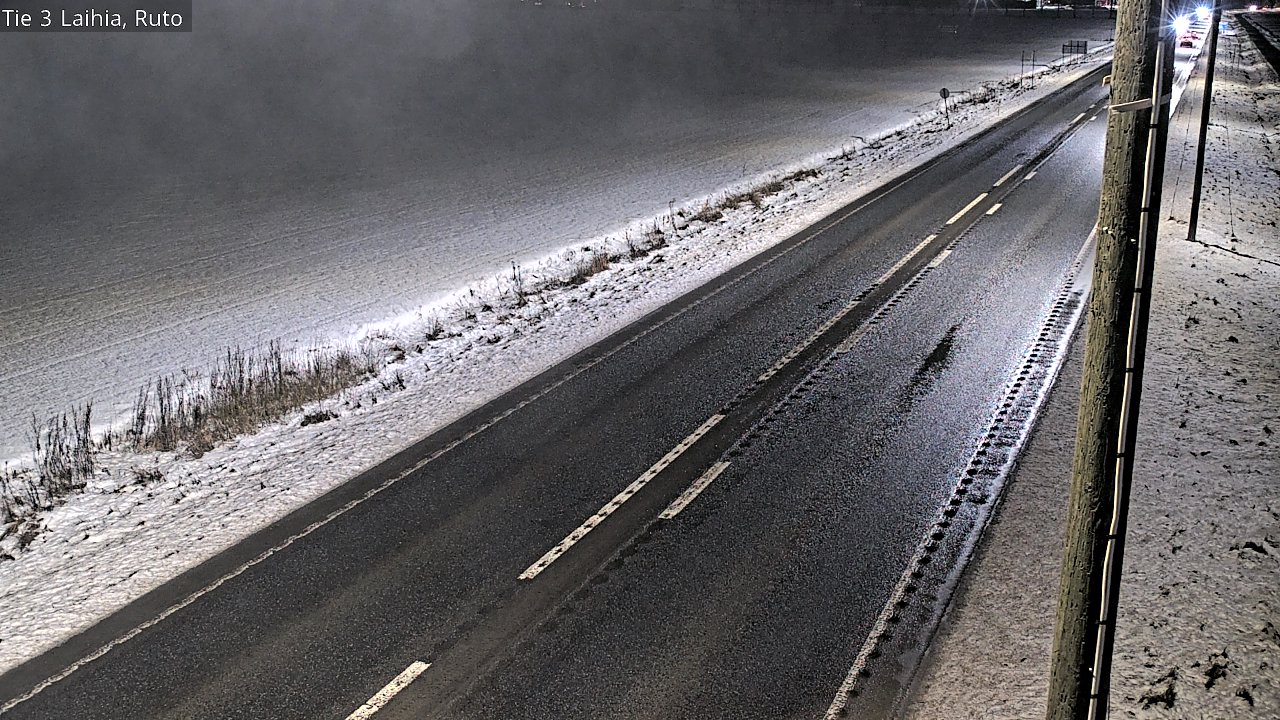 Weather Camera Image Väg 3 Laihela, Ruto, Laihia, Pohjanmaa