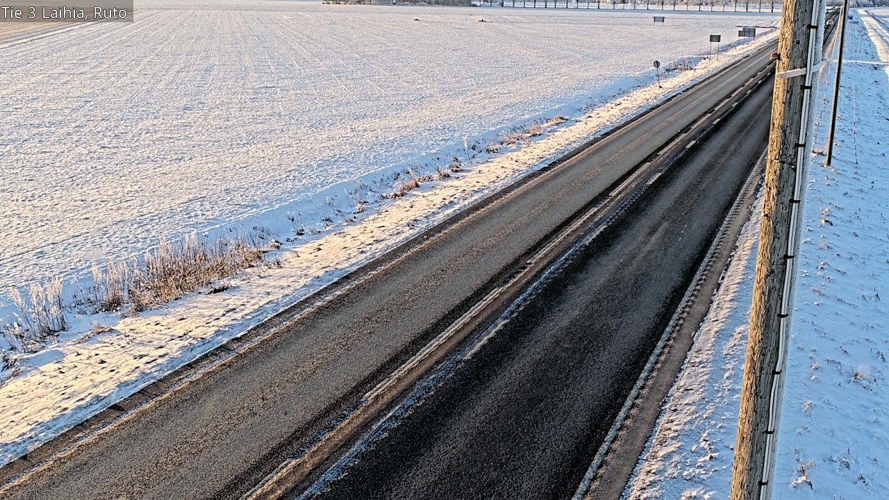Weather Camera Image Road 3 Laihia, Ruto, Laihia, Pohjanmaa
