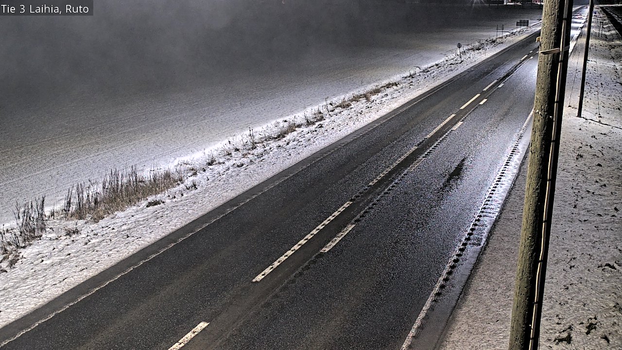 Weather Camera Image Väg 3 Laihela, Ruto, Laihia, Pohjanmaa