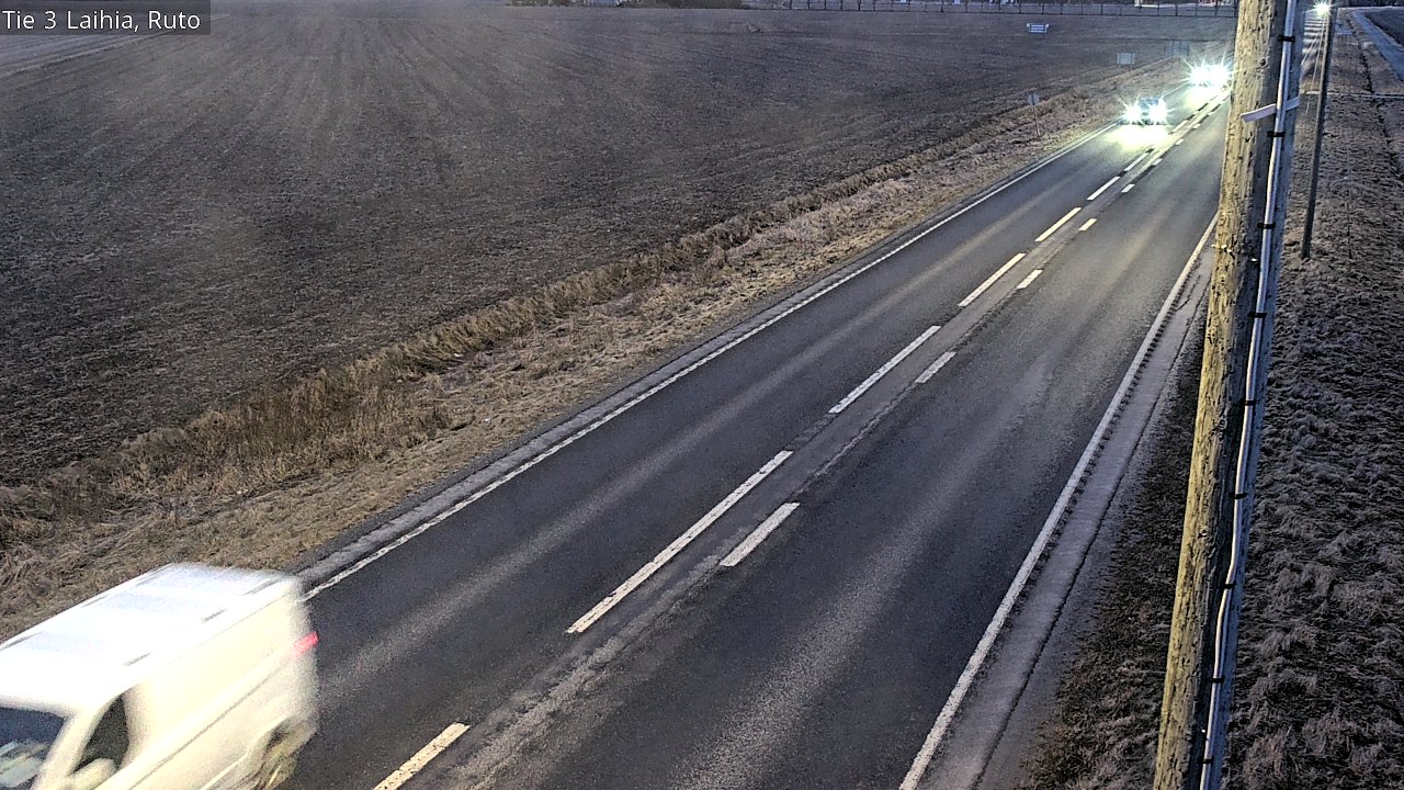 Weather Camera Image Road 3 Laihia, Ruto, Laihia, Pohjanmaa