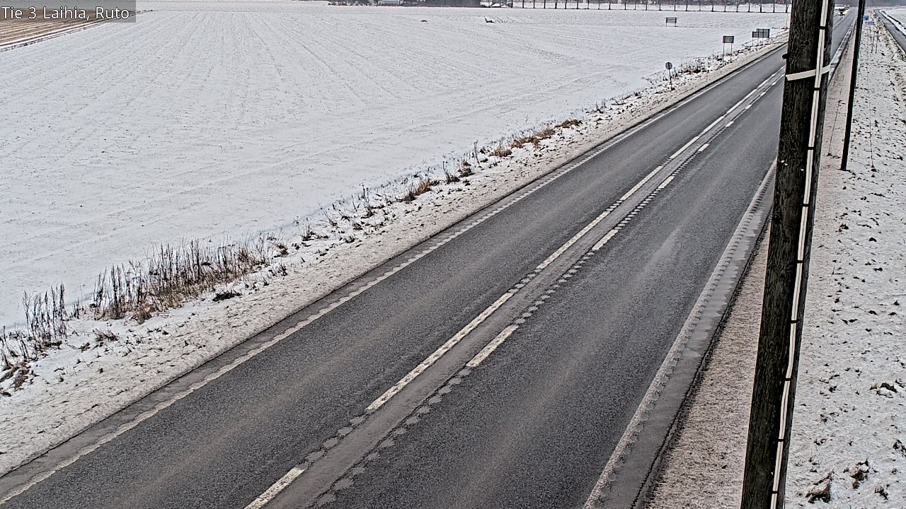 Weather Camera Image Väg 3 Laihela, Ruto, Laihia, Pohjanmaa