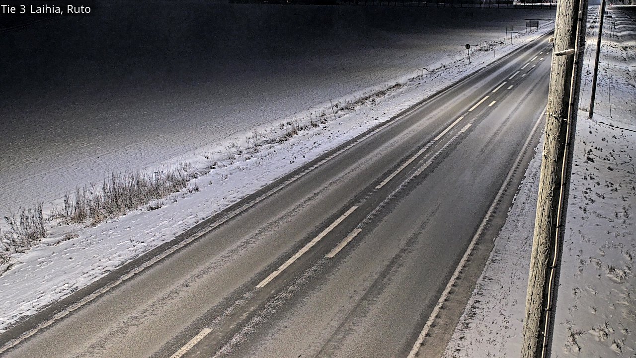 Weather Camera Image Road 3 Laihia, Ruto, Laihia, Pohjanmaa