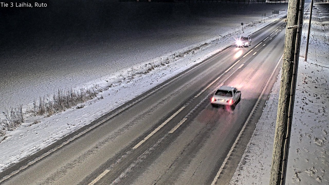 Weather Camera Image Road 3 Laihia, Ruto, Laihia, Pohjanmaa