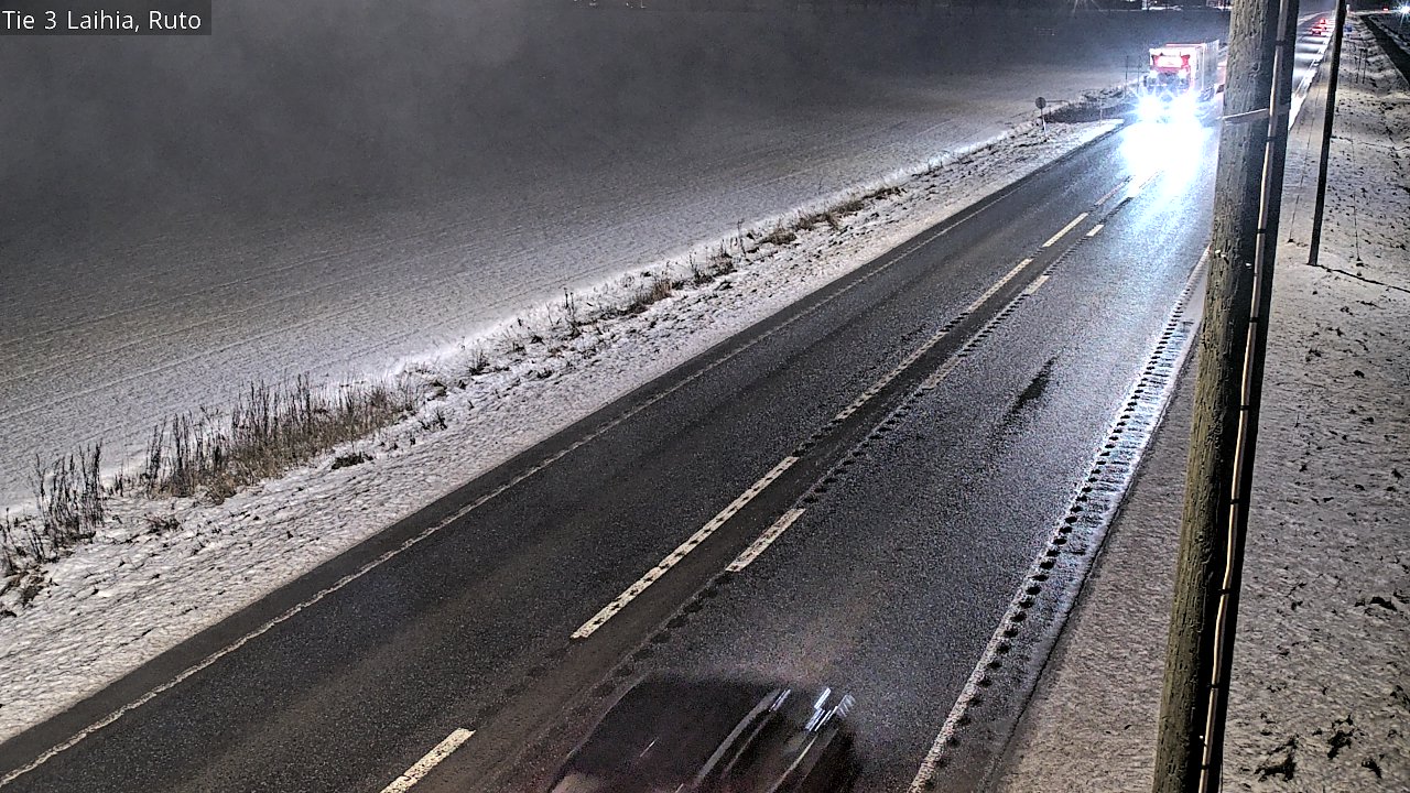 Weather Camera Image Väg 3 Laihela, Ruto, Laihia, Pohjanmaa