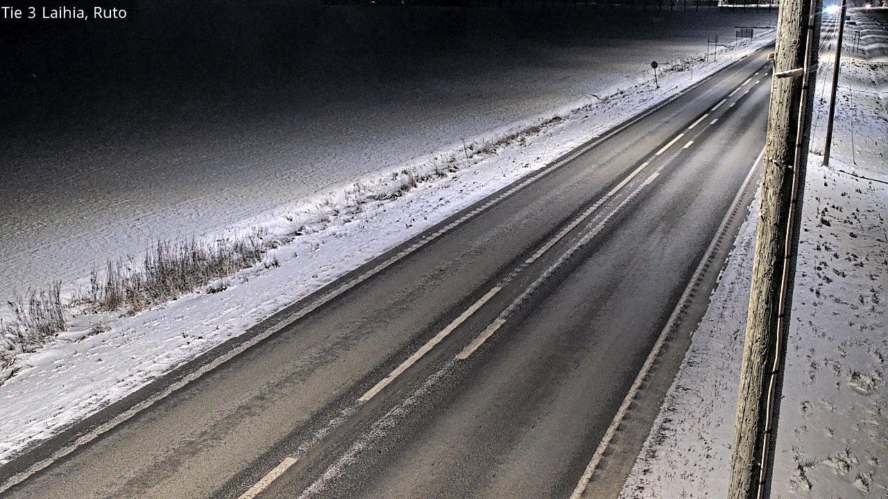 Weather Camera Image Road 3 Laihia, Ruto, Laihia, Pohjanmaa