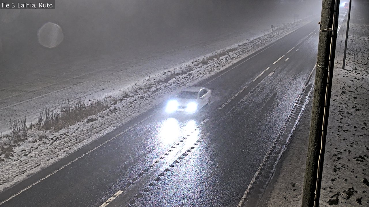 Weather Camera Image Road 3 Laihia, Ruto, Laihia, Pohjanmaa