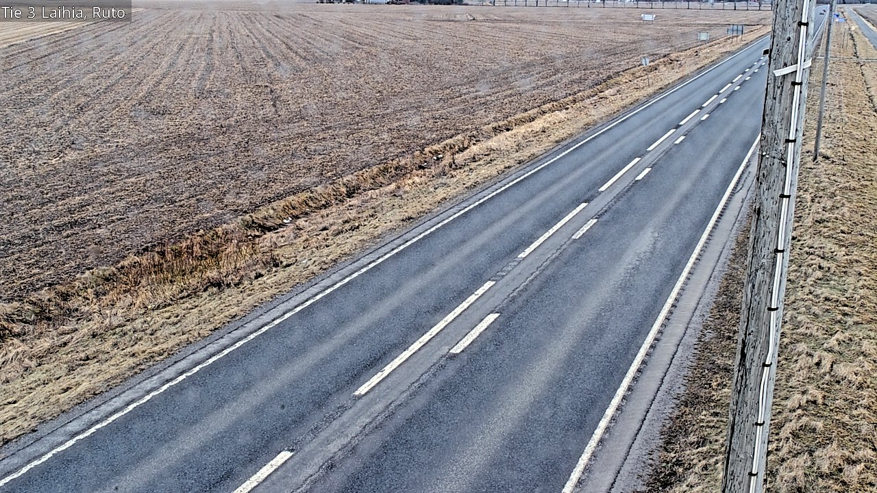 Weather Camera Image Väg 3 Laihela, Ruto, Laihia, Pohjanmaa