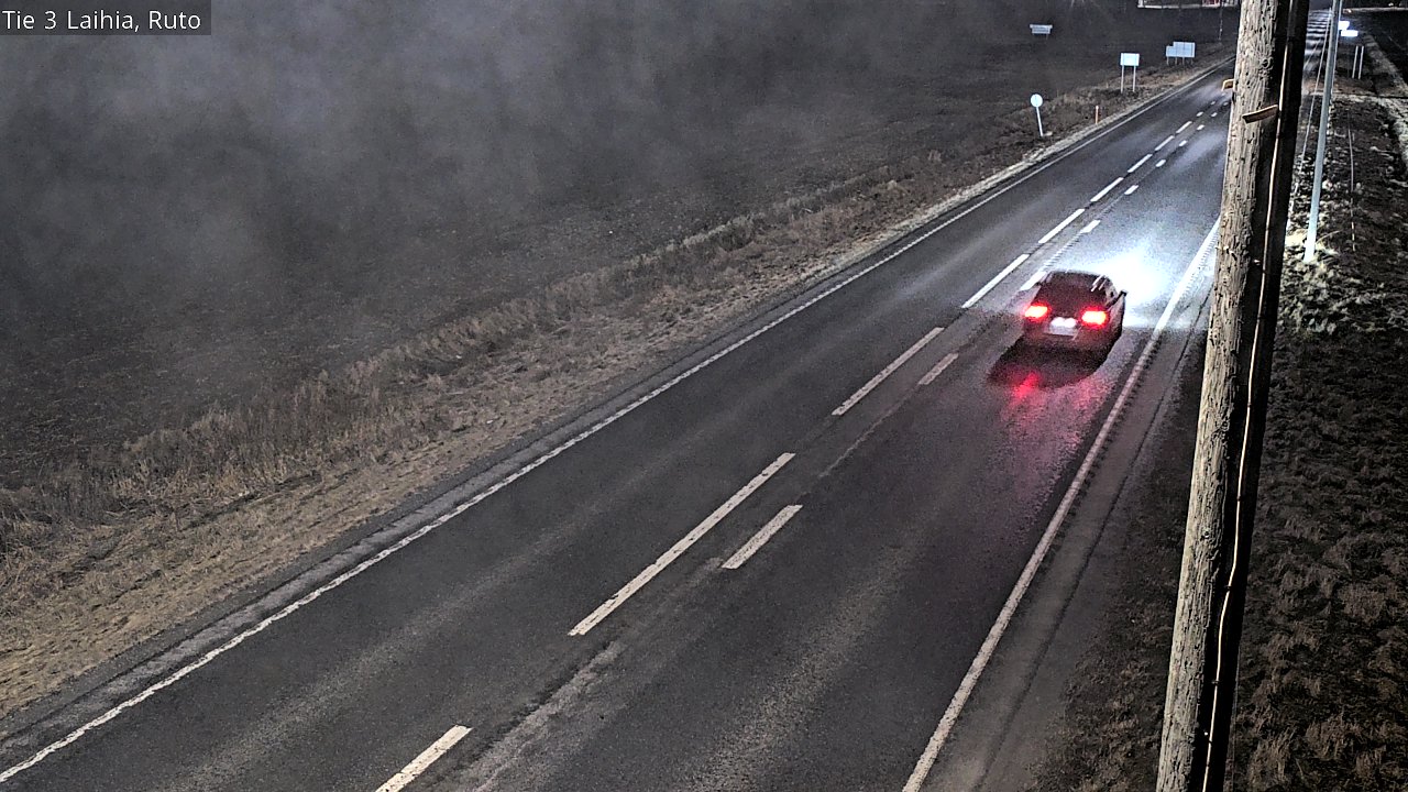 Weather Camera Image Road 3 Laihia, Ruto, Laihia, Pohjanmaa