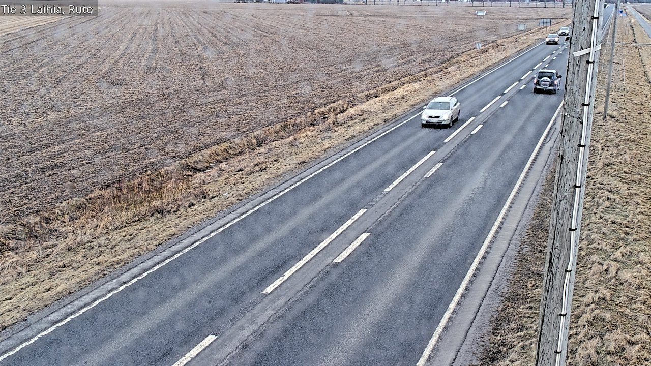 Weather Camera Image Road 3 Laihia, Ruto, Laihia, Pohjanmaa