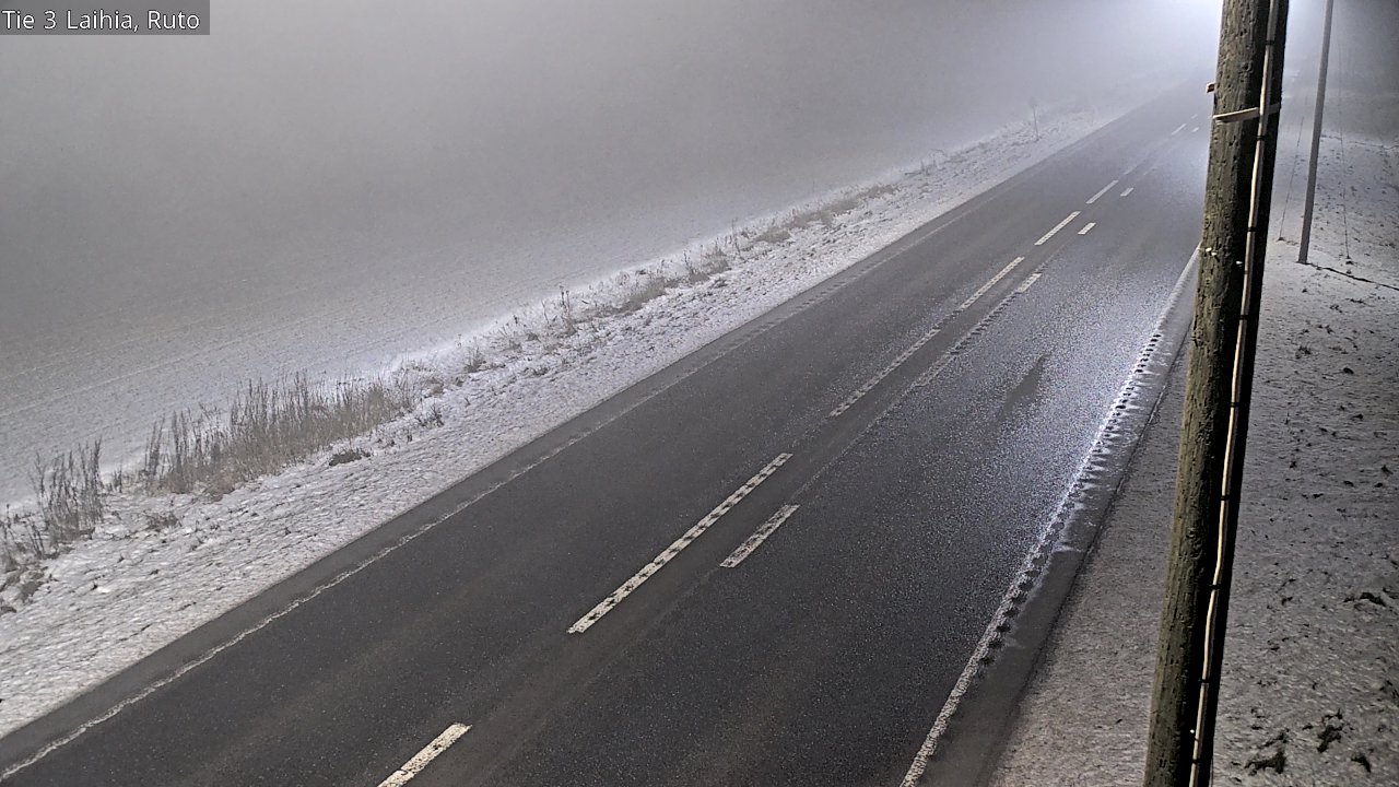 Weather Camera Image Väg 3 Laihela, Ruto, Laihia, Pohjanmaa