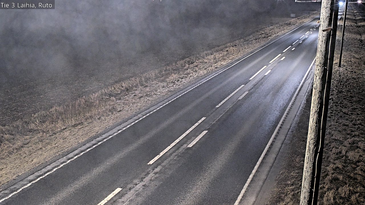 Weather Camera Image Road 3 Laihia, Ruto, Laihia, Pohjanmaa