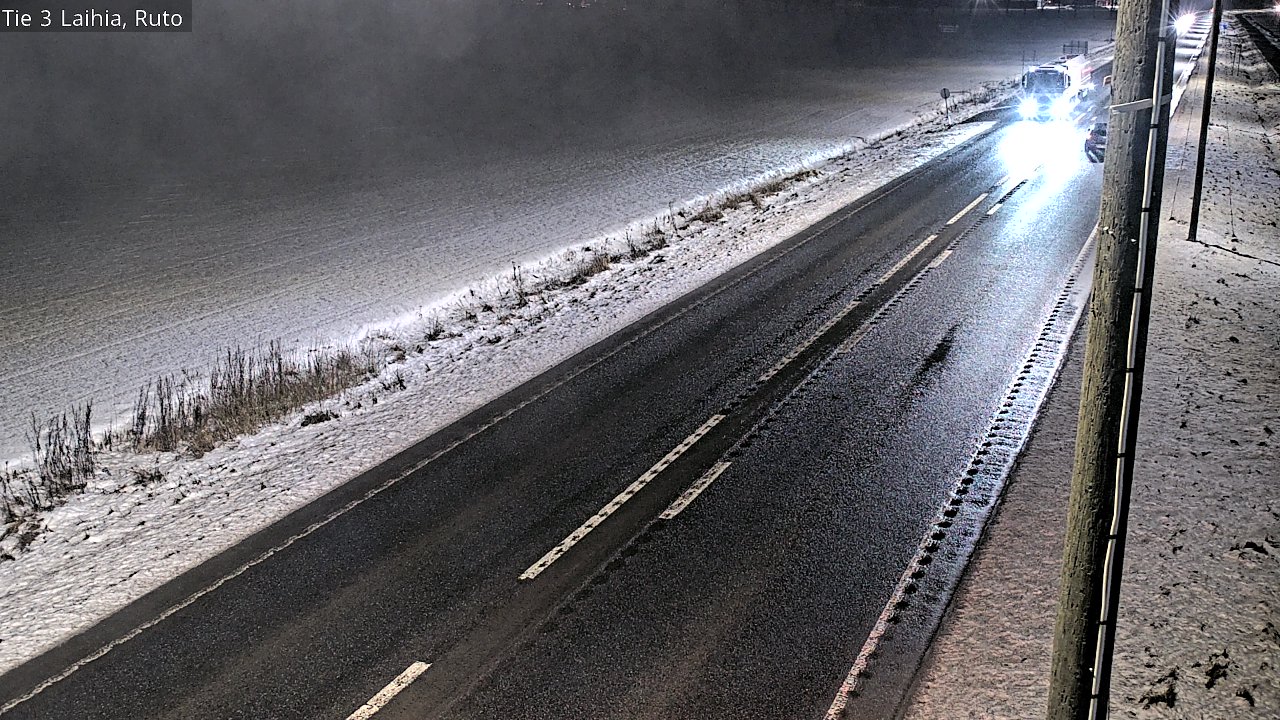 Weather Camera Image Väg 3 Laihela, Ruto, Laihia, Pohjanmaa