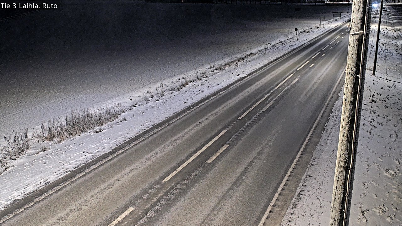 Weather Camera Image Väg 3 Laihela, Ruto, Laihia, Pohjanmaa