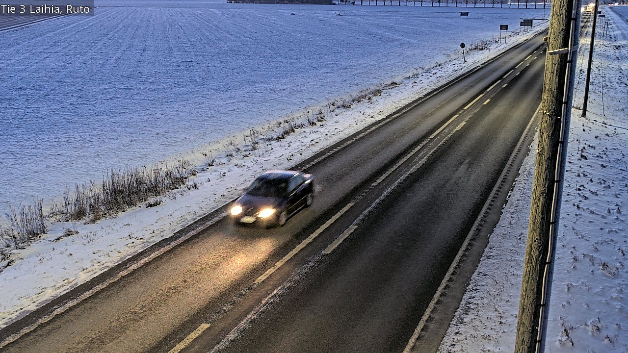 Weather Camera Image Road 3 Laihia, Ruto, Laihia, Pohjanmaa