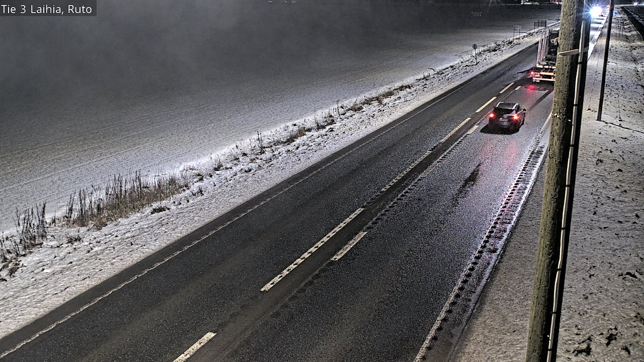 Weather Camera Image Väg 3 Laihela, Ruto, Laihia, Pohjanmaa