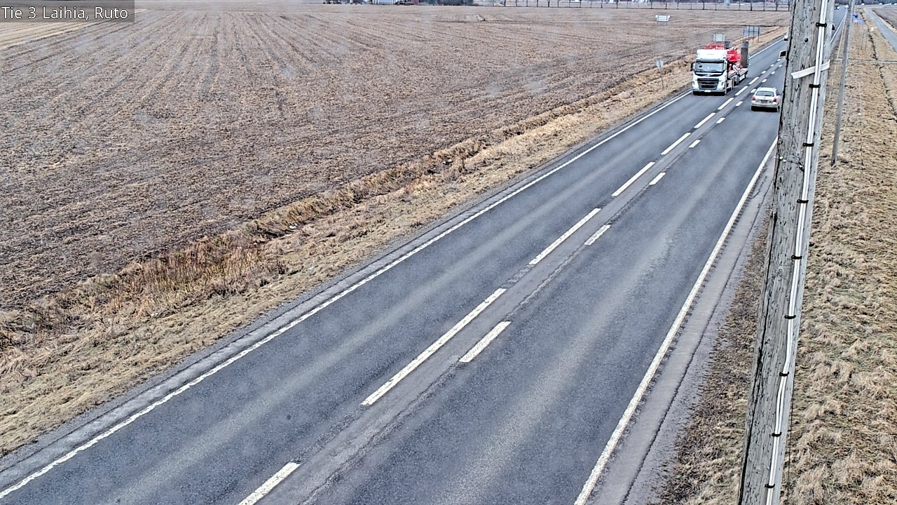 Weather Camera Image Road 3 Laihia, Ruto, Laihia, Pohjanmaa