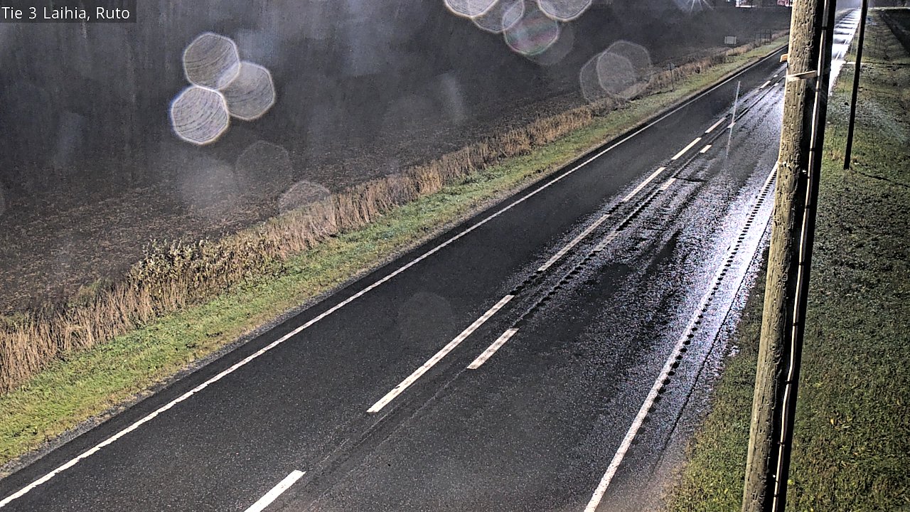 Weather Camera Image Road 3 Laihia, Ruto, Laihia, Pohjanmaa