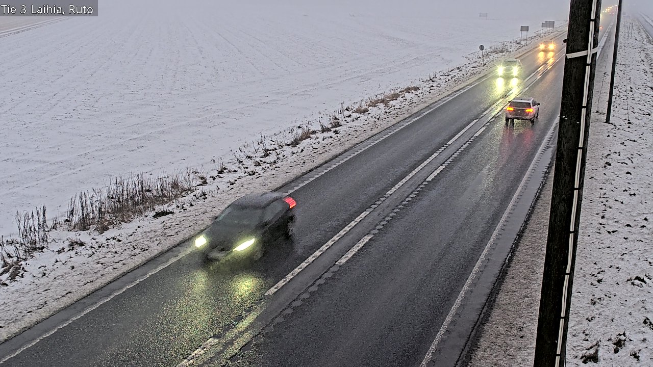 Weather Camera Image Väg 3 Laihela, Ruto, Laihia, Pohjanmaa