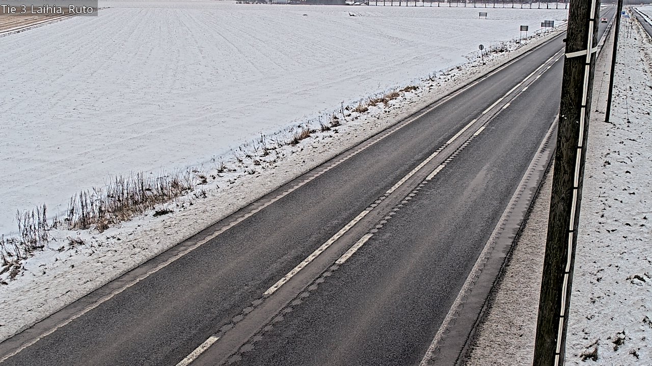 Weather Camera Image Väg 3 Laihela, Ruto, Laihia, Pohjanmaa