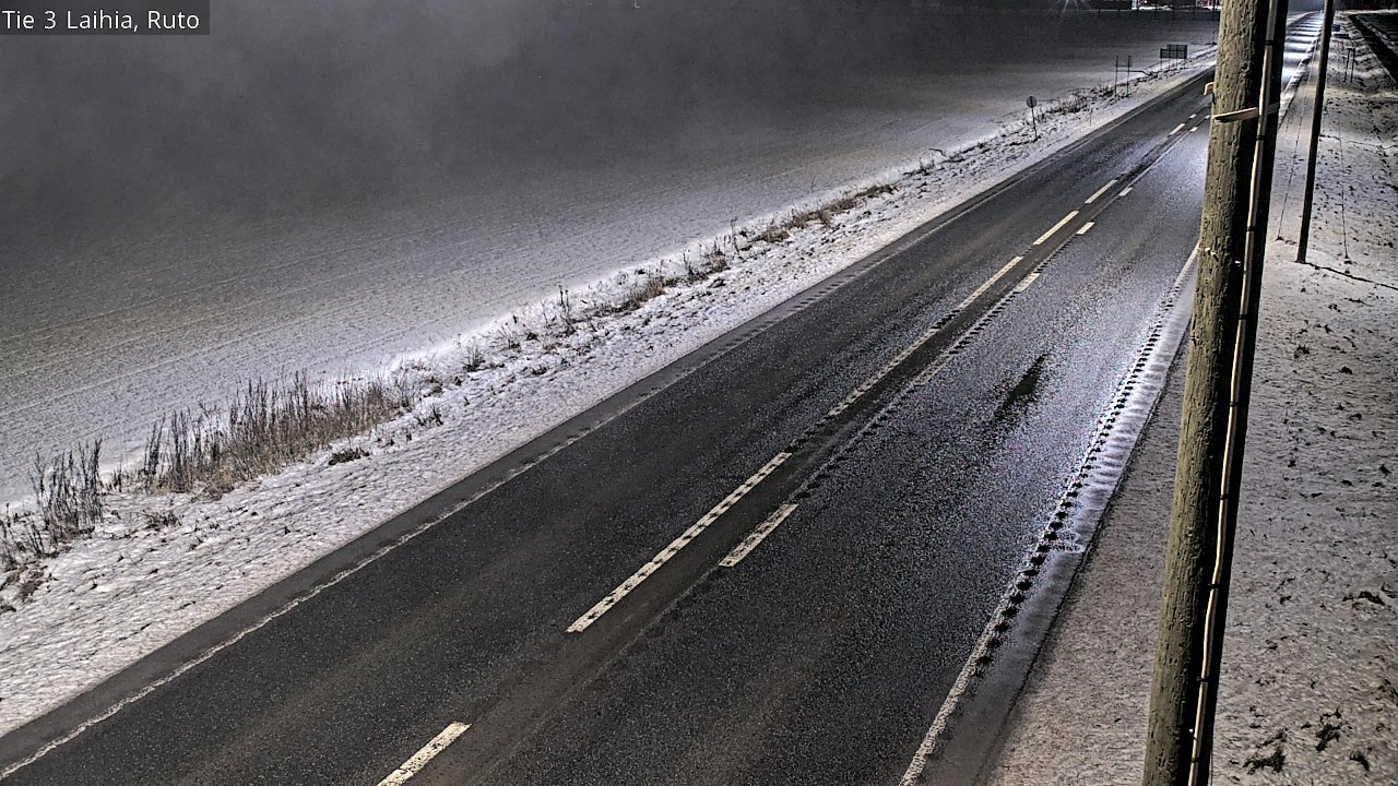 Weather Camera Image Väg 3 Laihela, Ruto, Laihia, Pohjanmaa