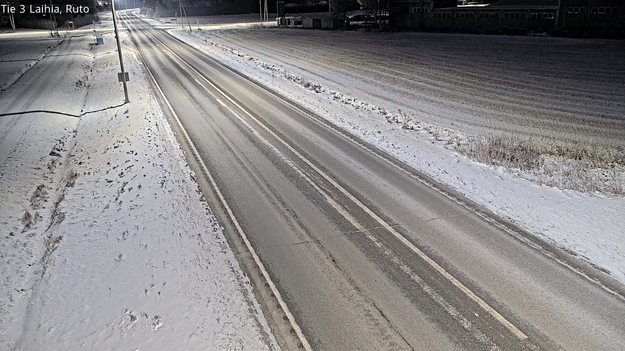 Weather Camera Image Road 3 Laihia, Ruto, Laihia, Pohjanmaa