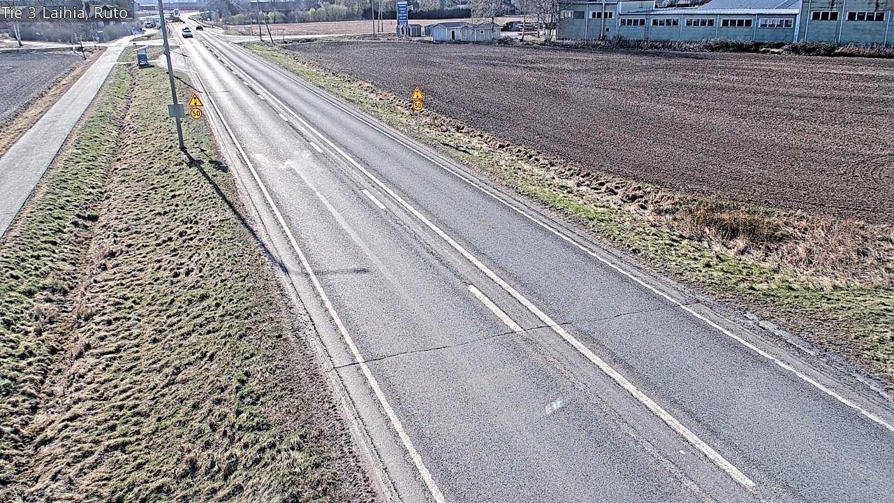 Weather Camera Image Väg 3 Laihela, Ruto, Laihia, Pohjanmaa