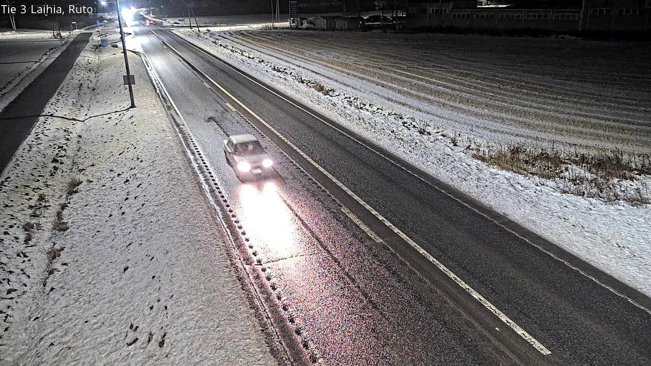 Weather Camera Image Väg 3 Laihela, Ruto, Laihia, Pohjanmaa