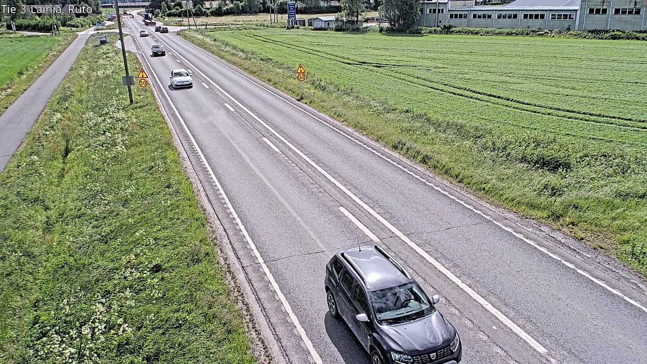 Weather Camera Image Road 3 Laihia, Ruto, Laihia, Pohjanmaa