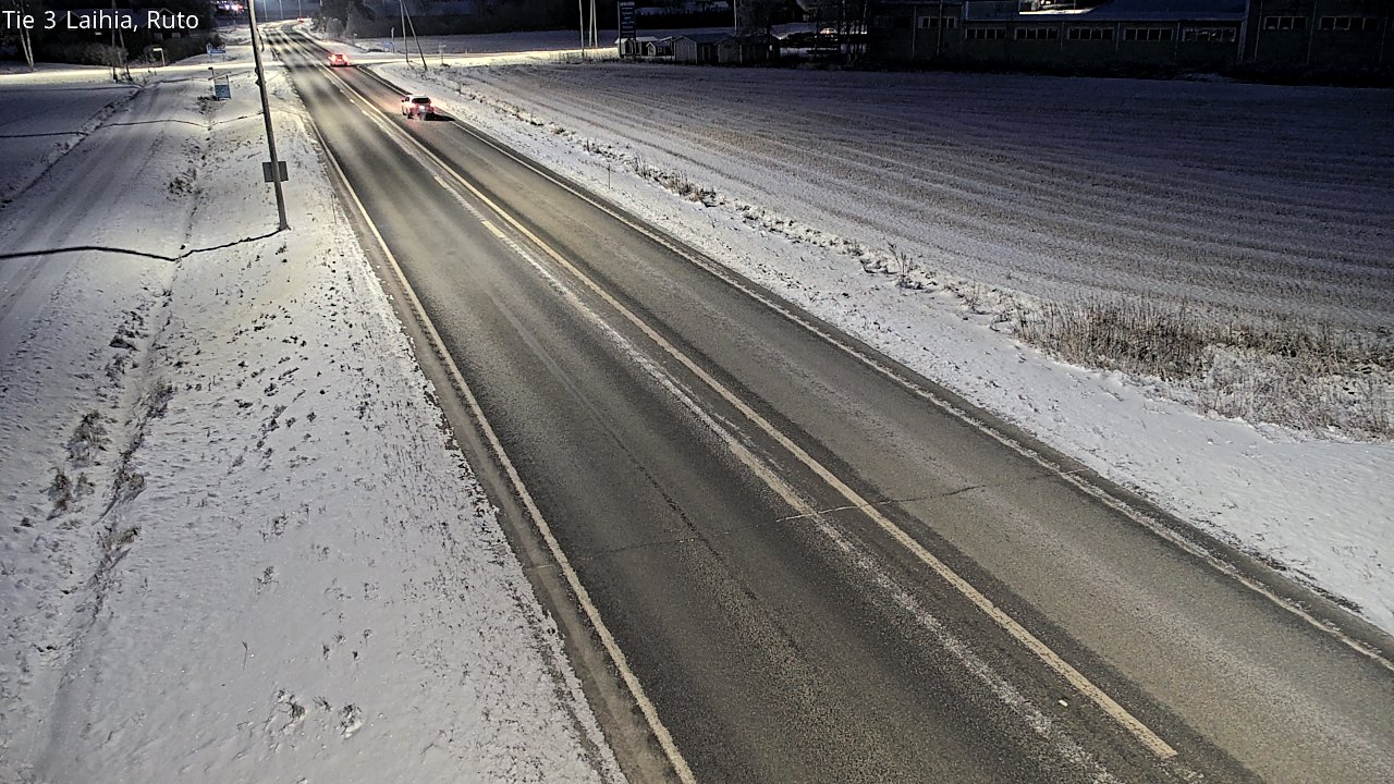 Weather Camera Image Road 3 Laihia, Ruto, Laihia, Pohjanmaa