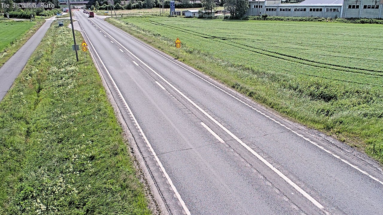 Weather Camera Image Road 3 Laihia, Ruto, Laihia, Pohjanmaa