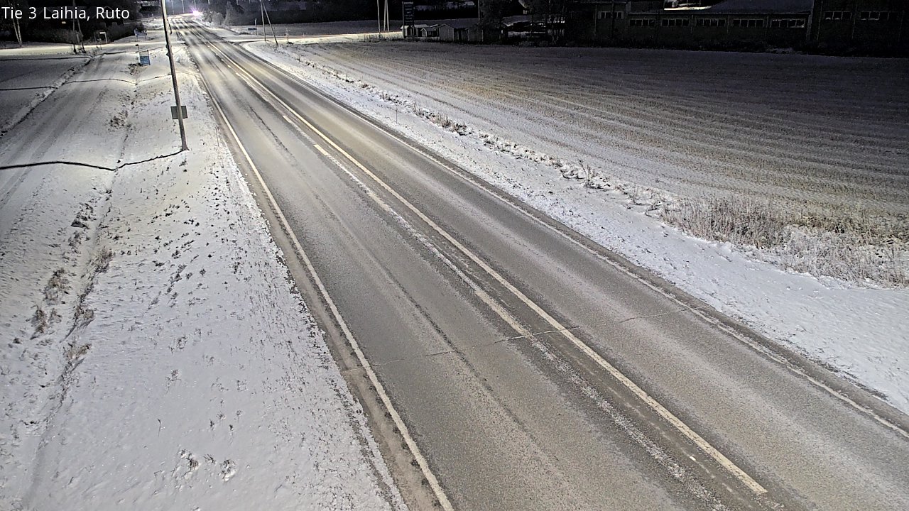 Weather Camera Image Väg 3 Laihela, Ruto, Laihia, Pohjanmaa