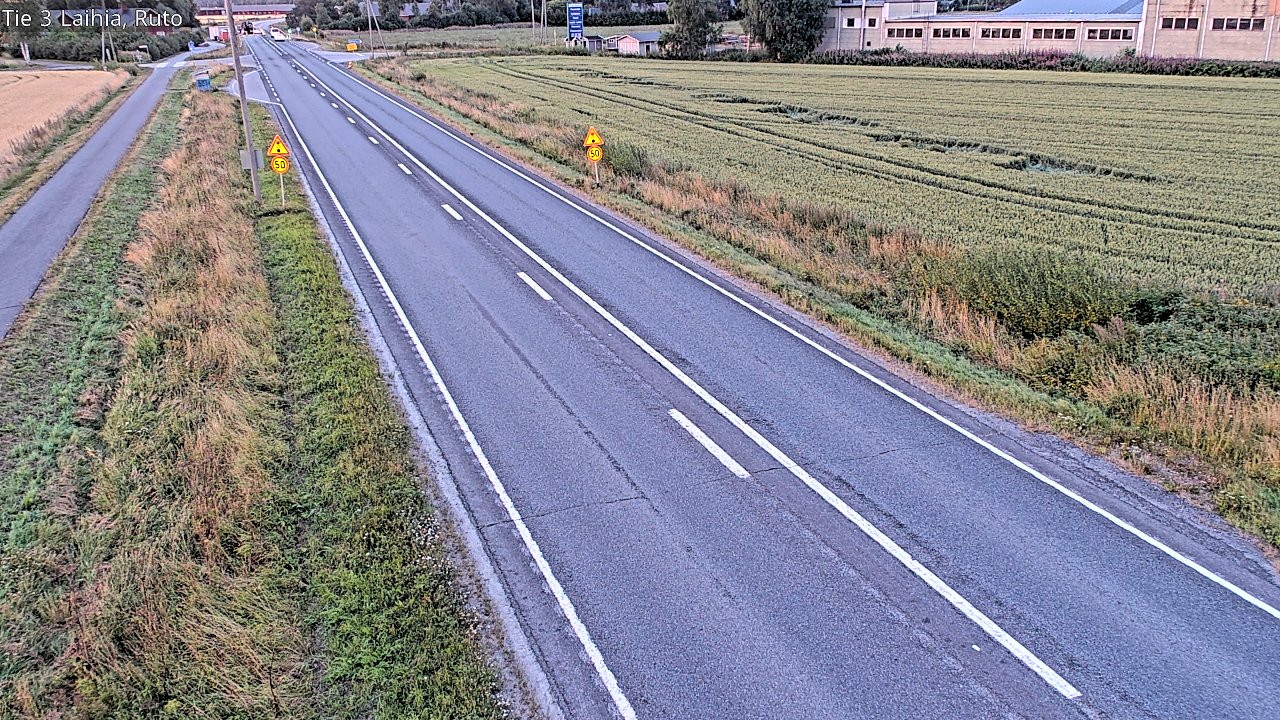 Weather Camera Image Road 3 Laihia, Ruto, Laihia, Pohjanmaa