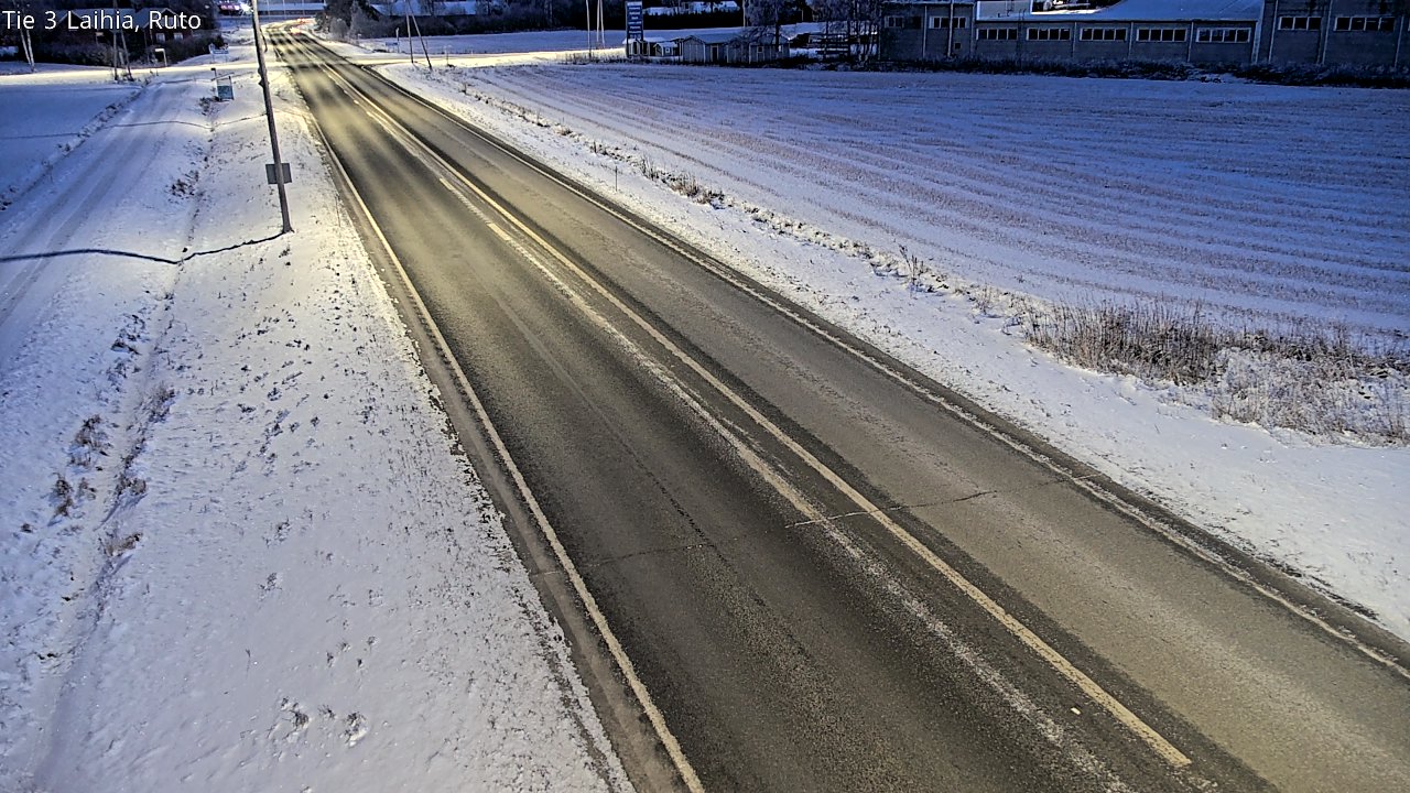 Weather Camera Image Road 3 Laihia, Ruto, Laihia, Pohjanmaa