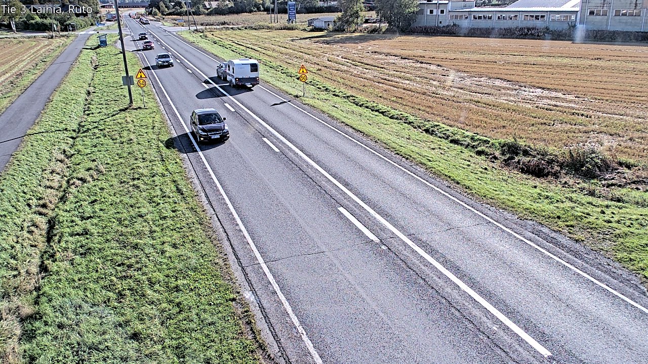 Weather Camera Image Väg 3 Laihela, Ruto, Laihia, Pohjanmaa
