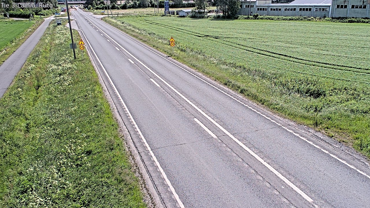 Weather Camera Image Road 3 Laihia, Ruto, Laihia, Pohjanmaa