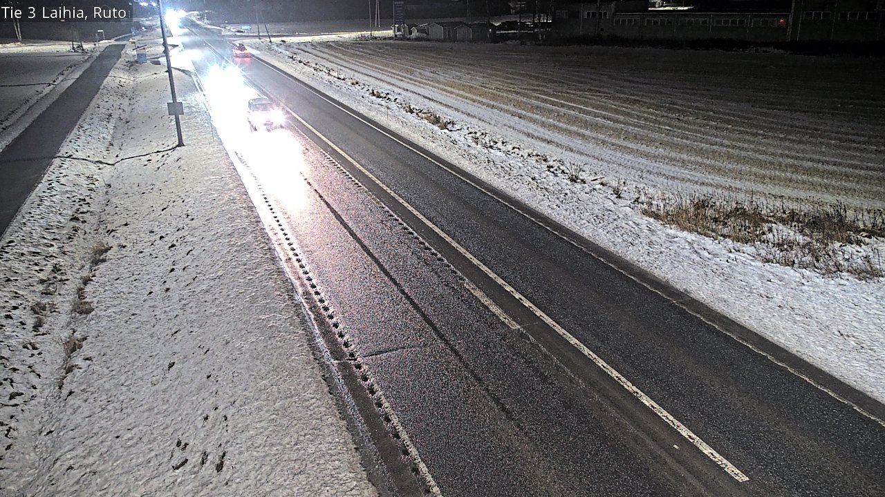 Weather Camera Image Väg 3 Laihela, Ruto, Laihia, Pohjanmaa