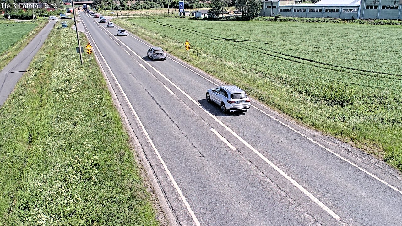 Weather Camera Image Väg 3 Laihela, Ruto, Laihia, Pohjanmaa