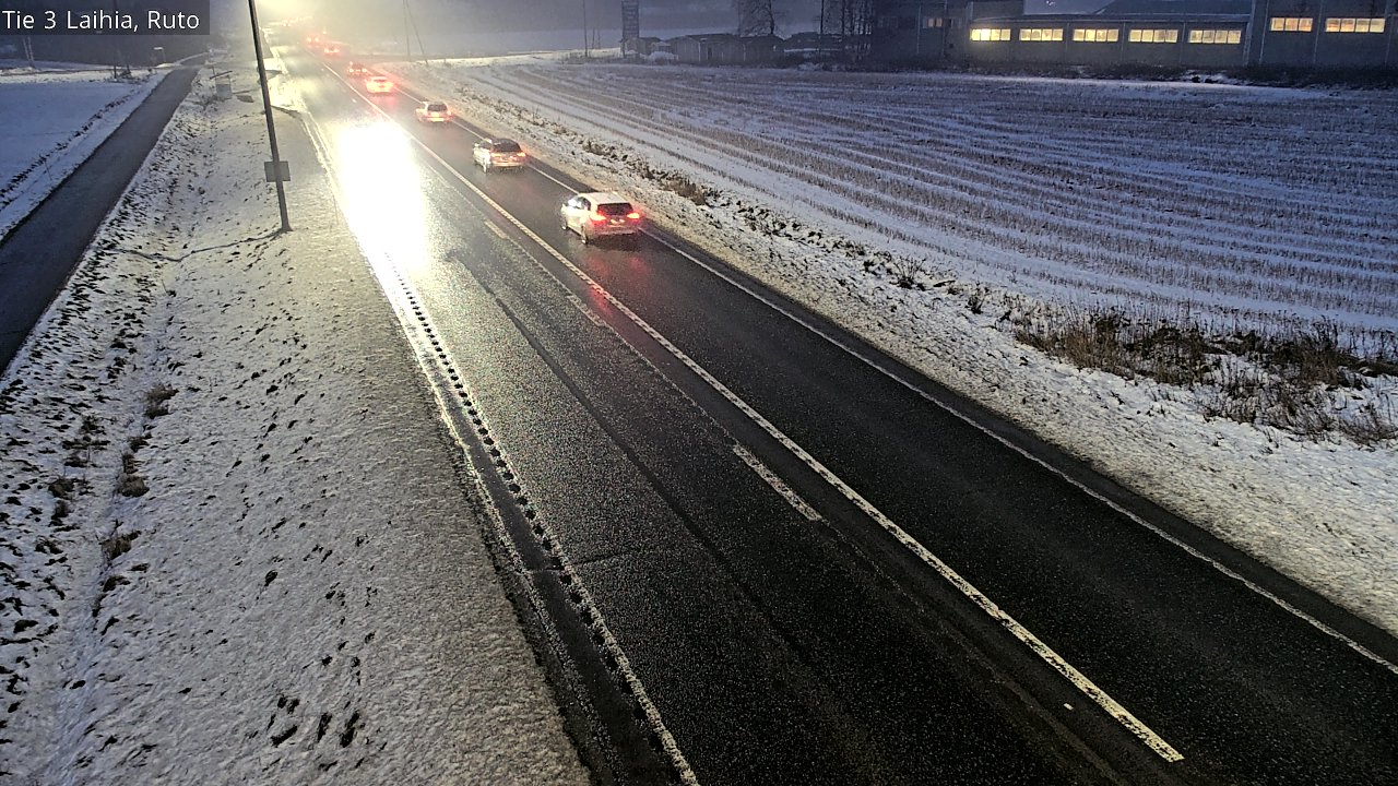 Weather Camera Image Road 3 Laihia, Ruto, Laihia, Pohjanmaa