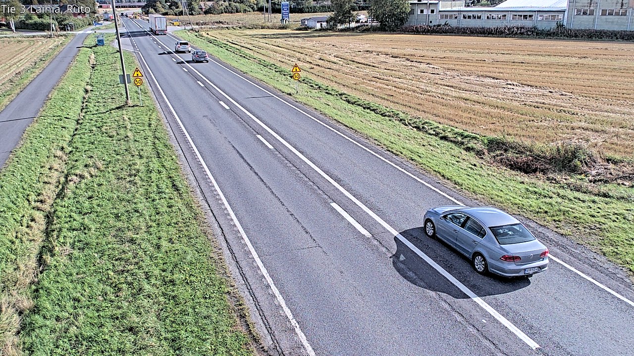 Weather Camera Image Väg 3 Laihela, Ruto, Laihia, Pohjanmaa