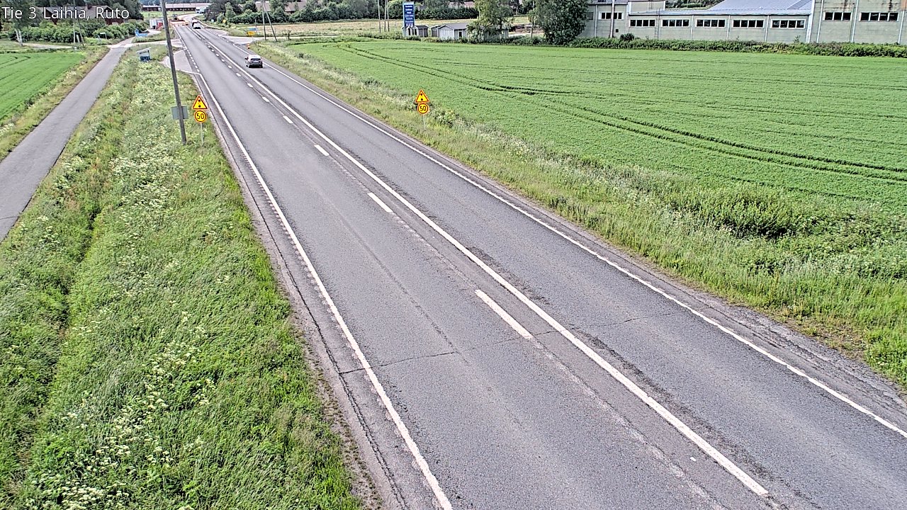 Weather Camera Image Väg 3 Laihela, Ruto, Laihia, Pohjanmaa