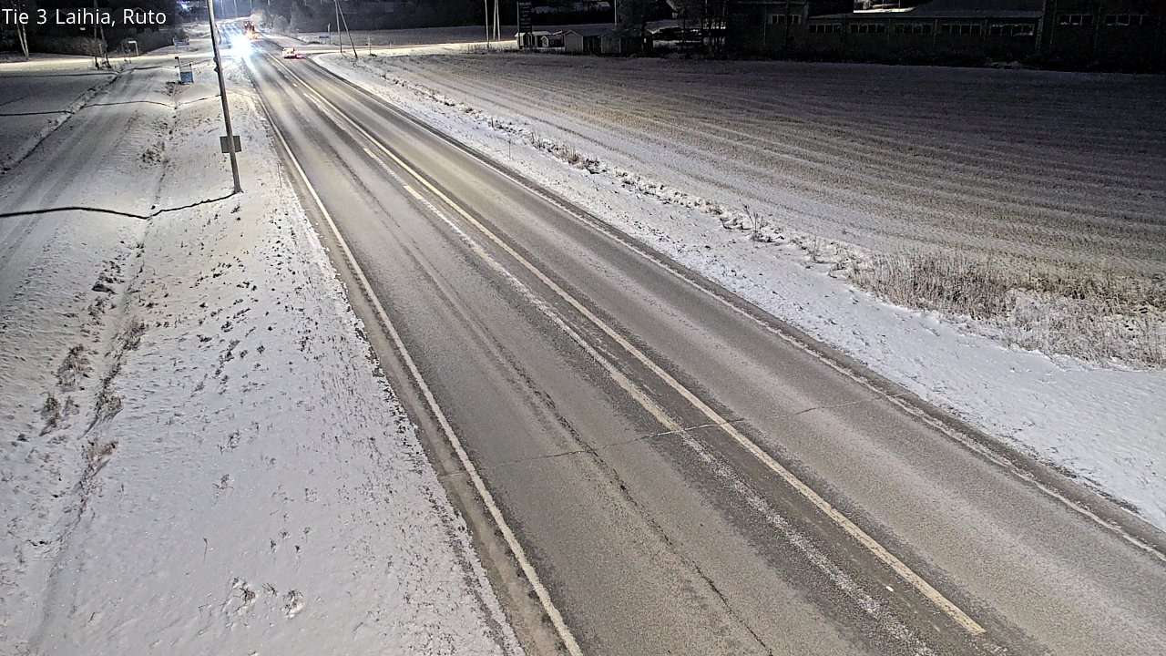 Weather Camera Image Road 3 Laihia, Ruto, Laihia, Pohjanmaa