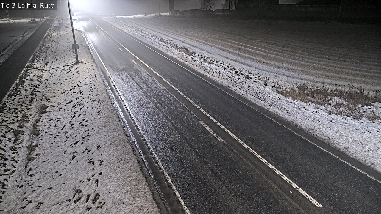 Weather Camera Image Road 3 Laihia, Ruto, Laihia, Pohjanmaa