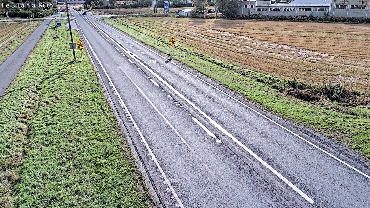 Weather Camera Image Road 3 Laihia, Ruto, Laihia, Pohjanmaa