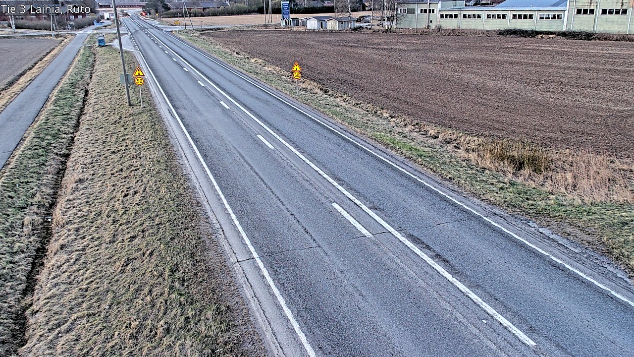 Weather Camera Image Väg 3 Laihela, Ruto, Laihia, Pohjanmaa