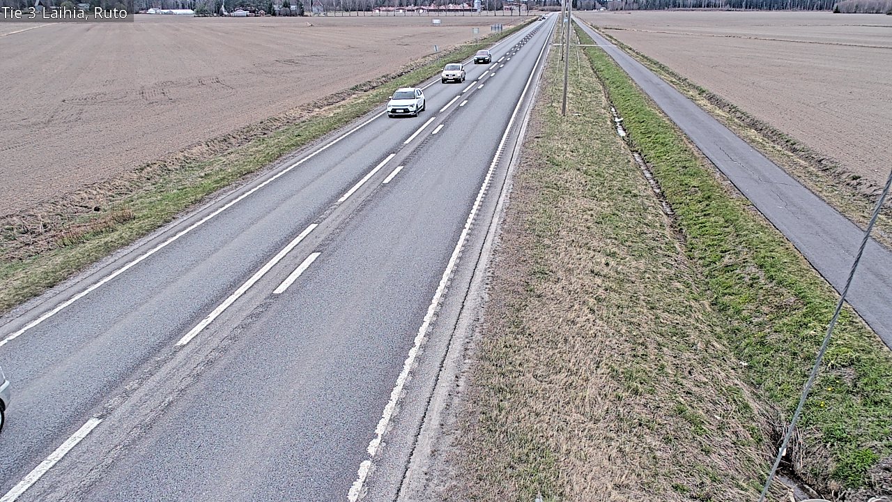 Weather Camera Image Road 3 Laihia, Ruto, Laihia, Pohjanmaa